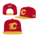 Outerstuff Dětská kšiltovka Calgary Flames NHL Essentials Flatbrim Snapback
