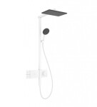 HANSGROHE - Raindance Alive Q Sprchový set s termostatem, 21x34 cm, 3 proudy, EcoSmart, matná bílá 24581700