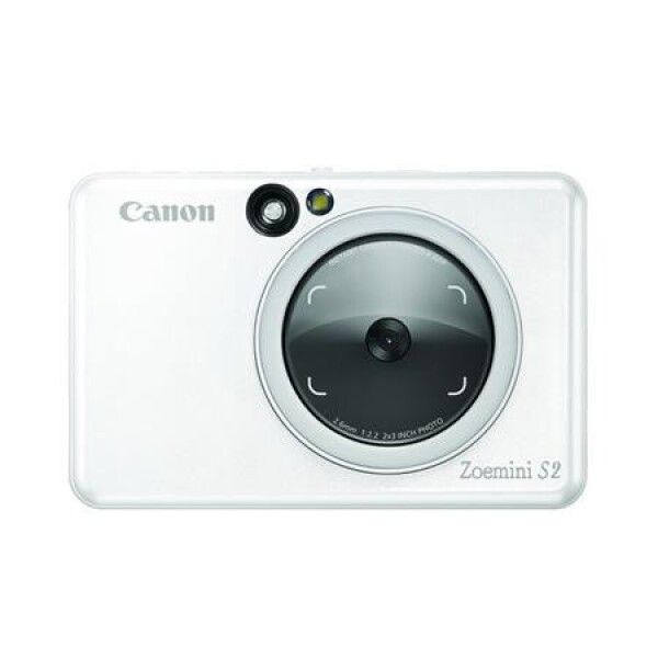 Canon Zoemini S2 bílá / Digitální fotoaparát s okamžitým tiskem / 8 Mpx (4519C007)