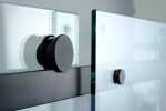 HOPA - Sprchové dveře BELVER BLACK - Barva rámu - Černá, Rozměr A - 120, Směr zavírání - Univerzální Levé / Pravé, Výplň - Čiré bezpečnostní sklo - 8 mm BCBELV12BCN