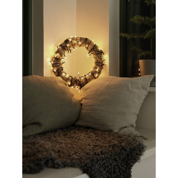 Konstsmide 6347-820 mikro světelný řetěz Energetická třída (EEK2021): G (A - G) 230 V Počet žárovek 50 LED jantar Délka světel: 4.9 m