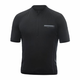Pánský cyklistický dres kr. rukáv Sensor Coolmax Entry true black