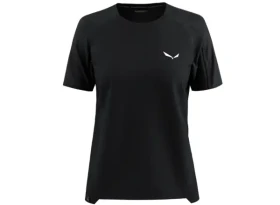 Salewa Puez AM Hyb dámské triko krátký rukáv Black Out vel. XXS