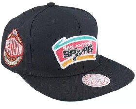 Mitchell & Ness Pánská kšiltovka San Antonio Spurs NBA Conference Patch Snapback Hardwood Classics