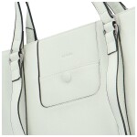 Elegantní dámská kožená kabelka na rameno Katana Zafiris, bílá