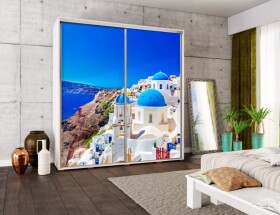 FRONTI Šatní skříň PENELOPA 205 Santorini 7039