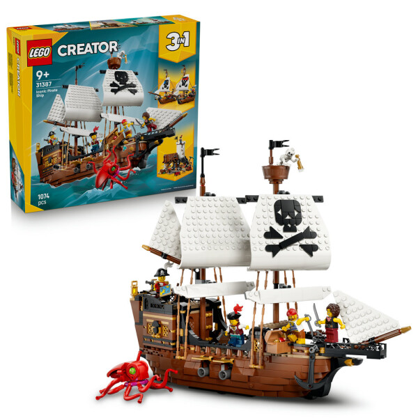 LEGO LEGO® Creator 3 v 1 31387 Kultovní pirátská loď