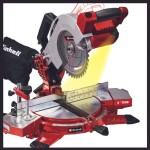 Einhell TE-SM 18|210 Li-Solo / Aku Pokosová pila / 18V / Průměr 210 mm / 3.000 ot-min / Hloubka řezu 60 mm (4300890)