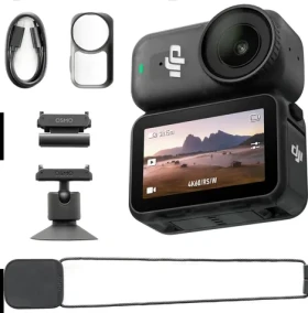 DJI Osmo Nano Standard Combo černá / Outdoorová kamera / 4K / microSDXC / Wi-Fi / příslušenství (CP.OS.00000461.01)