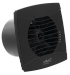 CATA - UC-12 TH koupelnový ventilátor axiální s automatem, 12W, potrubí 120, černá 01302200