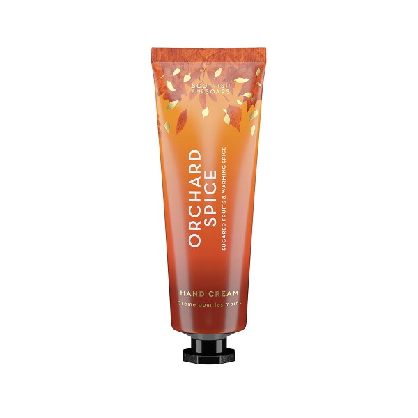 SCOTTISH FINE SOAPS Krém na ruce Orchard Spice 30 ml, oranžová barva