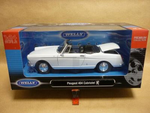 Peugeot 404 Cabriolet Welly 1/24