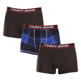 Pánské boxerky 3Pack TRUNK PRINT UM0UM03086 0SB Tommy Hilfiger