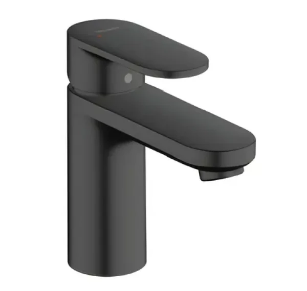 Hansgrohe Umyvadlová baterie s výpustí matná černá / Umyvadlová baterie / EcoSmart / jednootvorová montáž (71551670)