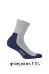 Ponožky Wola Sportive Frotte pánské vzorek W 941N6 AG+ grey 45-47
