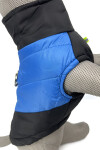 Turbo obleček pro psa na zip Barva: Modrá, Délka zad (cm): 21, Obvod hrudníku: 32 - 36 cm