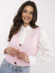 Jumper D93076J90849A světle růžový S/M