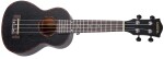 Cascha HH 2262 Premium Mahogany Ukulele Set Black