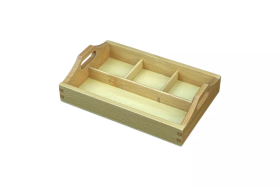 Moyo Montessori Moyo Montessori Trojdílný třídicí tác
