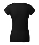Fit V-neck tričko dámské černá S
