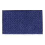 House Doctor Rohožka Rectangle Blue, modrá barva