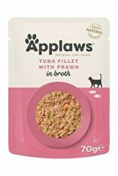 Applaws Cat kapsa Adult Broth tuňák s krevetami 70g