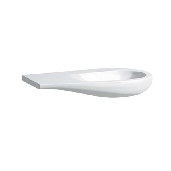 Laufen - Il Bagno Alessi One Umyvadlo 90x50 cm, bez otvoru pro baterii, s LCC, bílá H8149764001091