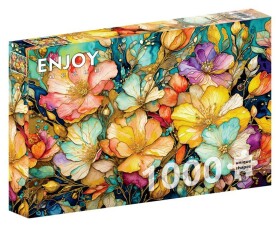 Puzzle Luxusní květinová zahrada 1000 dílků