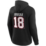 Fanatics Pánská mikina Ottawa Senators NHL Tim Stützle #18 Player Hoodie Velikost: 2XL