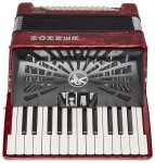 Hohner Bravo II 60 Red Silent Key