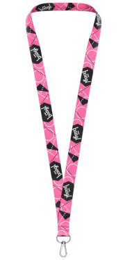BAAGL Přívěšek na klíče dlouhý - lanyard, růžový