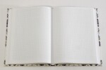 Designová záznamní kniha Fresh, tvrdé desky, formát A5, 120listů, čtvereček mix motivů