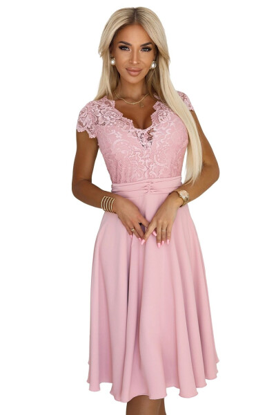 Dámské šaty 381-6 LINDA - NUMOCO starorůžová L