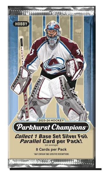 Hokejové karty NHL 2023-24 Upper Deck Parkhurst Champions Hockey Hobby balíček