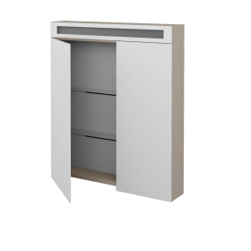 Dřevojas - Dvoudveřová galerka AIR GA2NOE 70 - N07 Stone 239220