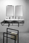 SAPHO - SKA stojan na ručníky 550x790x200, bílá mat SKA311