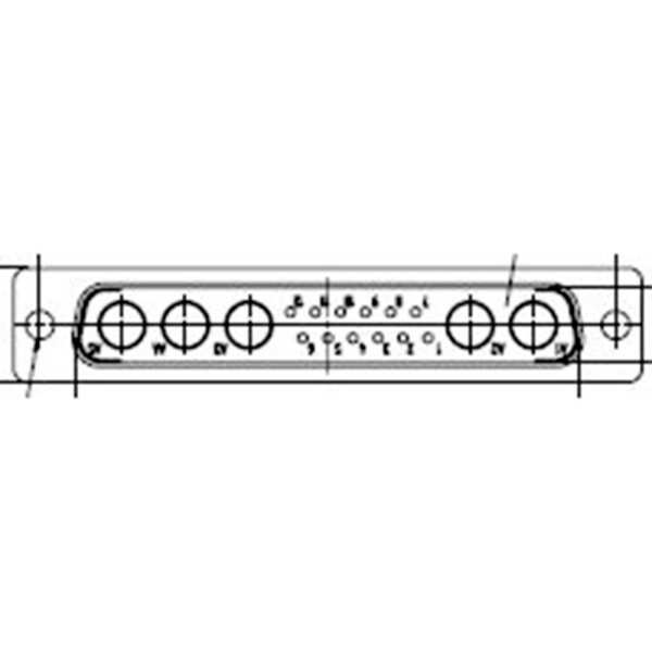 Molex 1727040018 zástrčka D-SUB Pólů: 17 pájecí kalíšek 1 ks Box