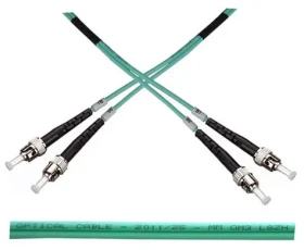 OEM Optický patch kabel duplex ST-ST 50/125 / OM3 / 5 m (1302)
