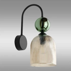 Nástěnné svítidlo Sophia Green Cognac 11143 LK1