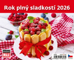 Stolní kalendář 2026 Helma MiniMax - Rok plný sladkostí
