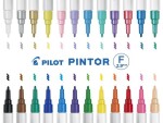 Akrylový popisovač Pilot PINTOR F 1mm - žlutý