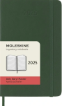 Moleskine Diář 2025 zelený S, denní, měkký