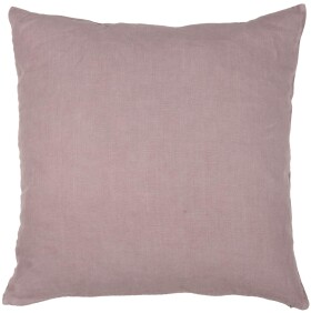 IB LAURSEN Lněný povlak na polštář Malva 50 x 50 cm, růžová barva, fialová barva, textil