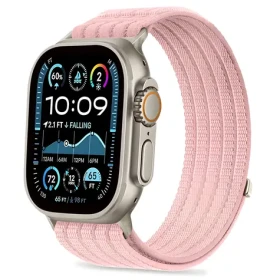 Tech-Protect Nylon Sport Band 44/45/46/49 mm světle růžová / Řemínek / Apple Watch / nylonový