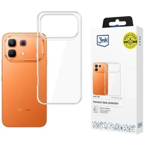 3mk Clear Case / Ochranný kryt / Infinix Note 60 Pro / průhledný / Military Grade (5903108760638)