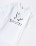 Tričko Service Works Dove Tee White