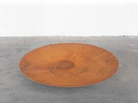 Zahradní ocelové ohniště – Steel Firepit Rust R (ø 80 cm, v. 23 cm)