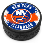 Mustang Puk New York Islanders NHL Splash