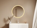Zrcadlo se senzorem SAT Cool 60x60 cm bílá SATZCO60 SATZCO60