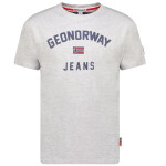 Geographical Norway Jassier 254 M SY1361H/GN-Síťované šedé tričko L